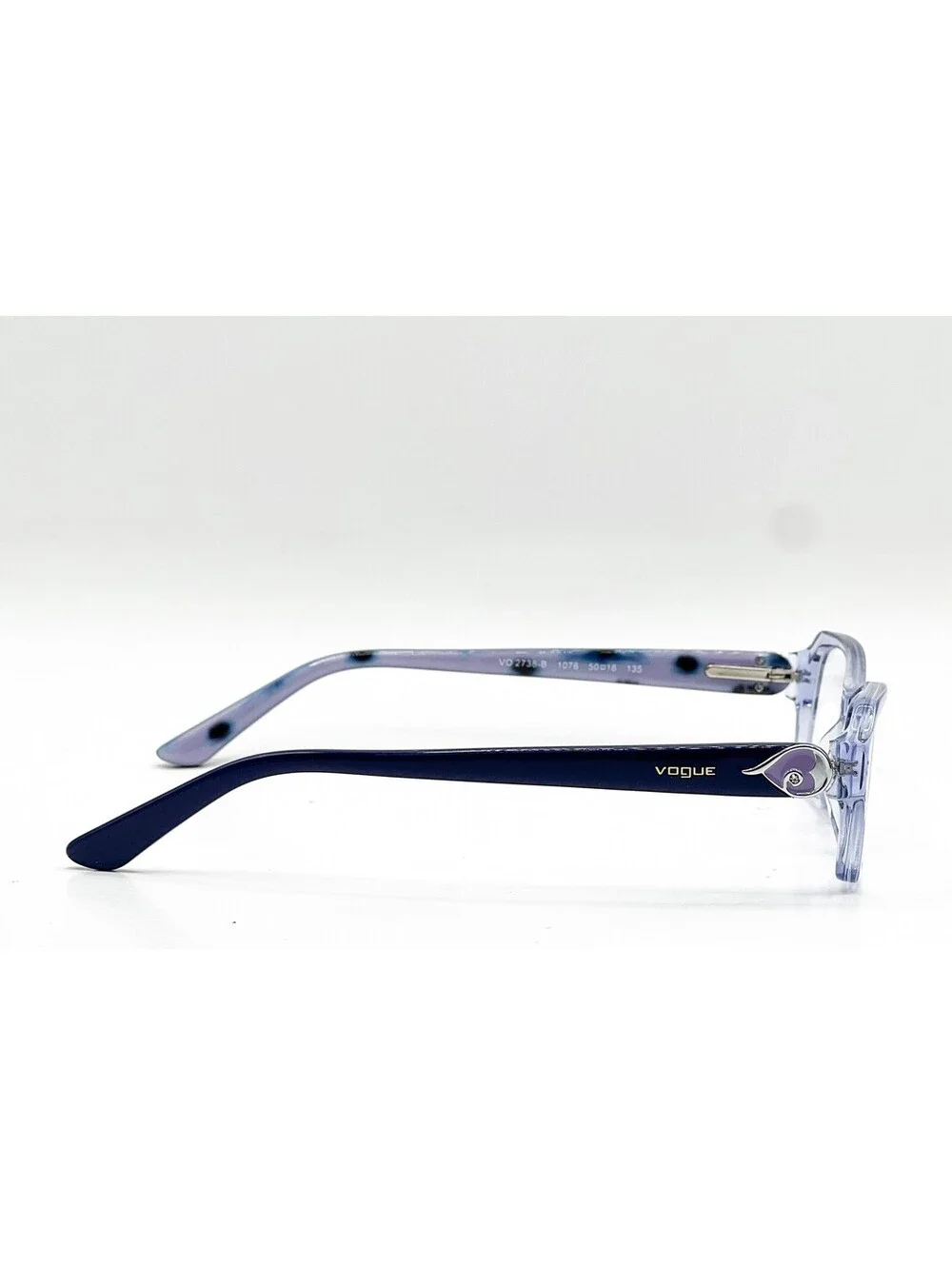 Vogue VO 2738-B 1076 Transparent Avio Authentic Eyeglass Frames 50-16